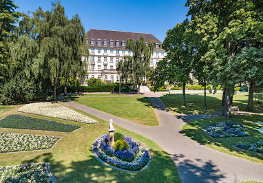 Parkhotel Quellenhof Aachen: Vista externa