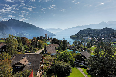 Hotel Eden Spiez: Außenansicht