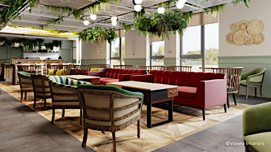 Citadines Danube Vienna: Bar/Lounge